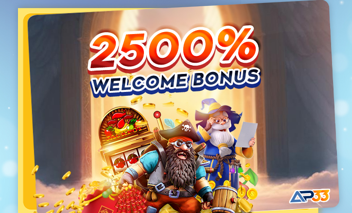 AP33 Promotion: 2500% Welcome Bonus for New Players