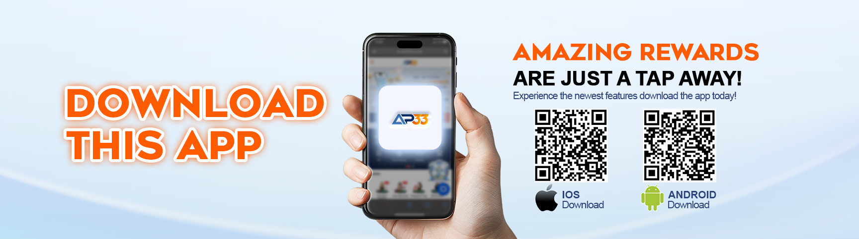 AP33 APK Download Banner